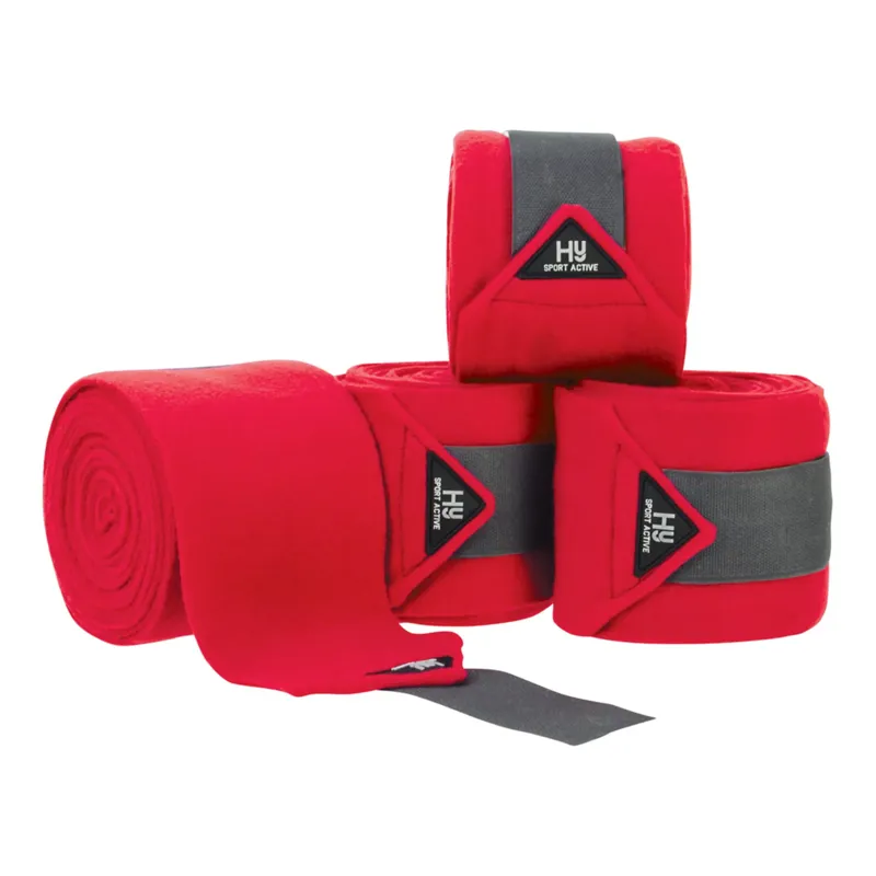 Hy Sport Active Luxury Bandages Rosette Red