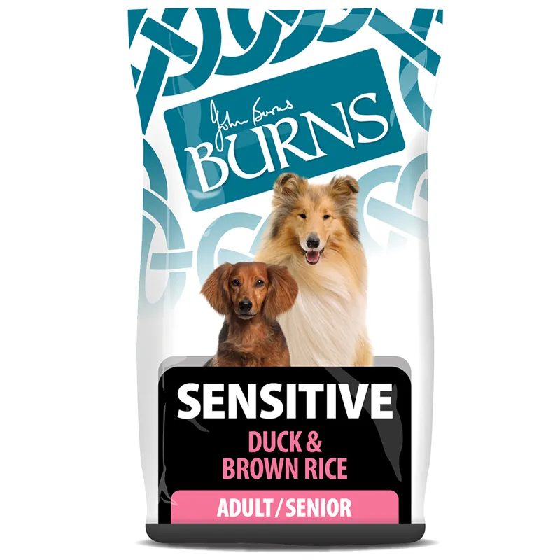 Burns Sensitive+ with Duck 12kg