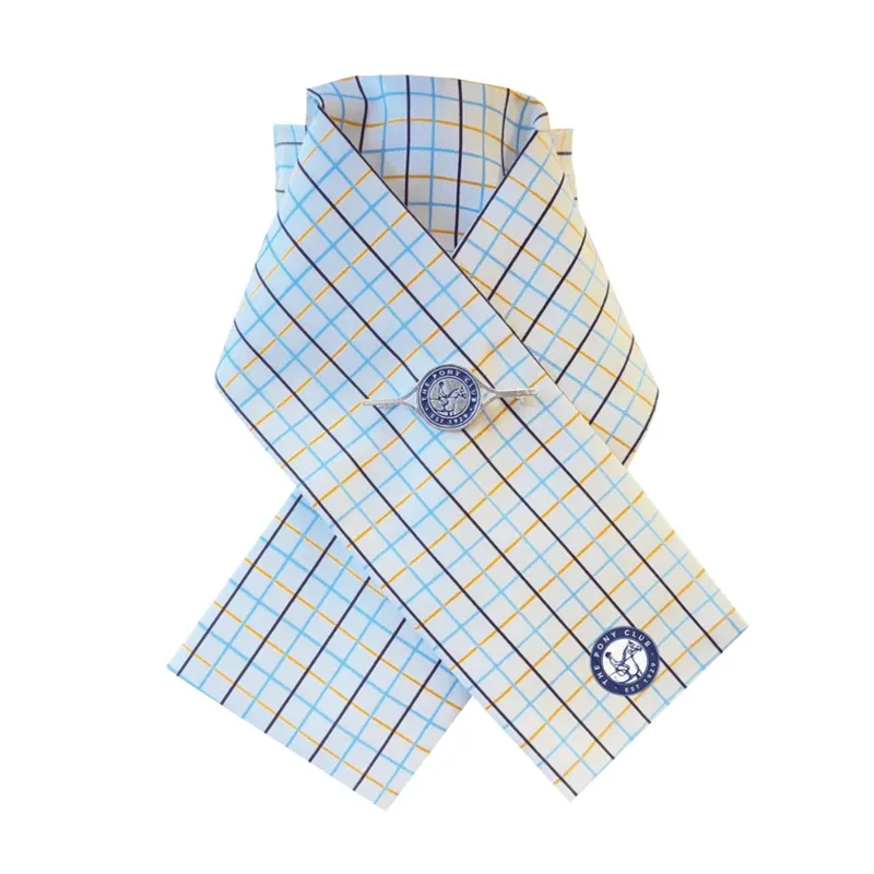 Pony Club Signature Stock Pin Silver-1