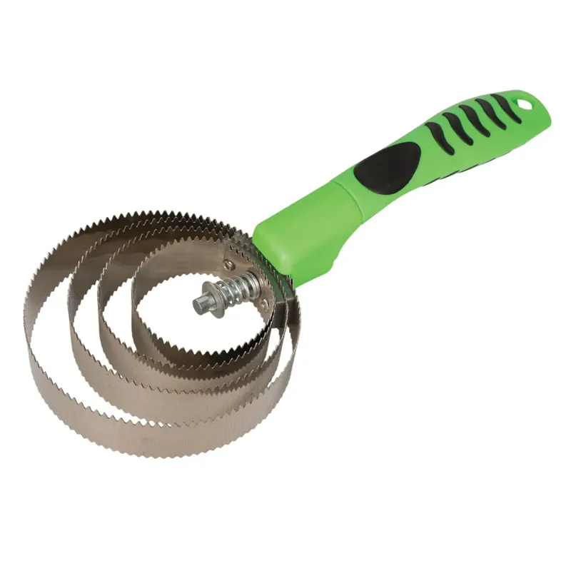 ProGroom Vivid Spring Curry Comb - Green