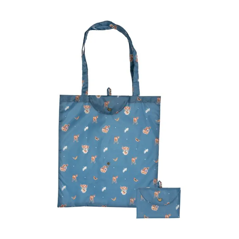 Foldable Shopping Bag - Farmyard Friends-3