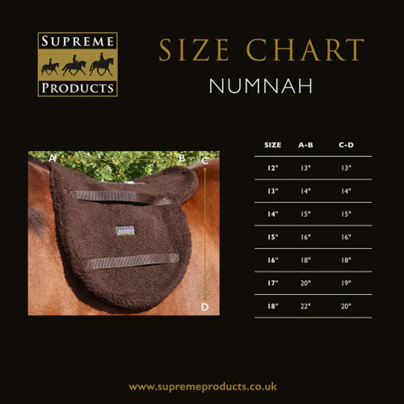 Supreme Products Numnah - - Black-1