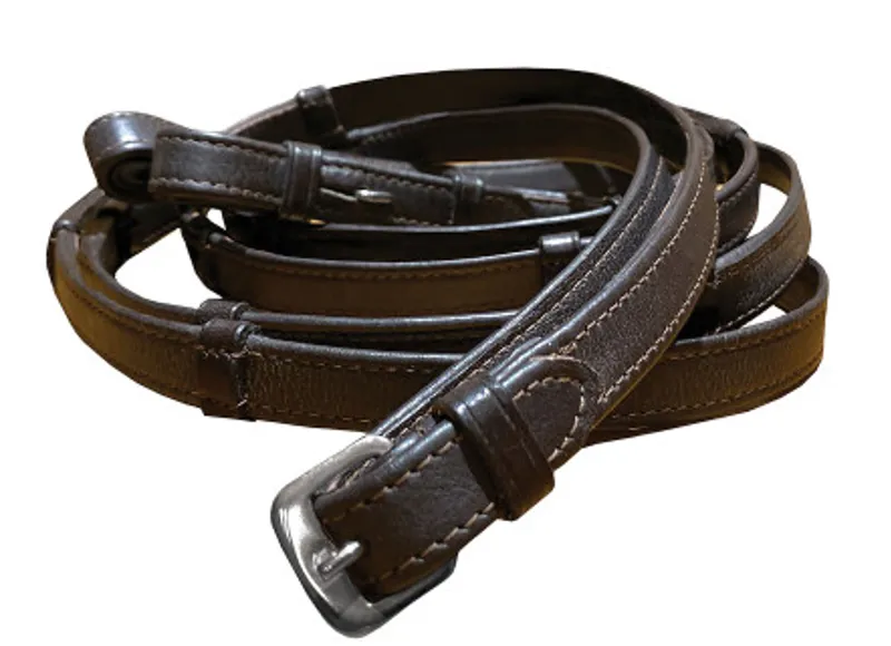 Divine Continental Comfort Reins Full Brown