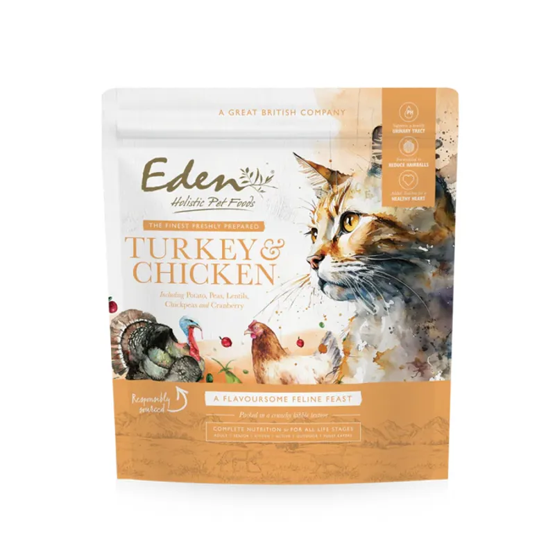 Eden Feline Feast Turkey and Chicken 1.5kg