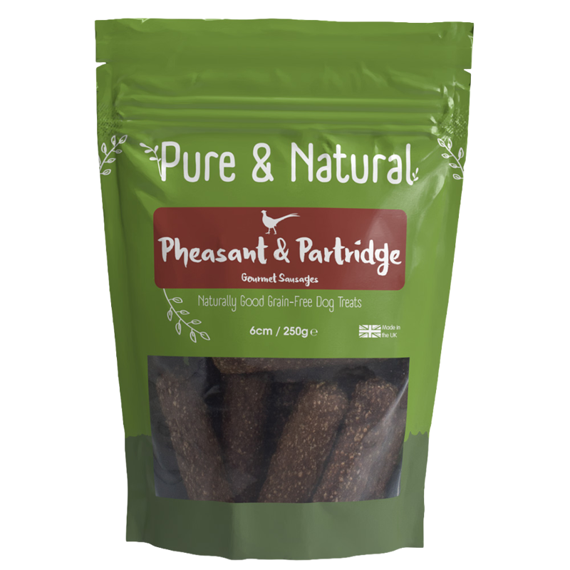 Pheasant and Partridge Gourmet Sausages 250gr