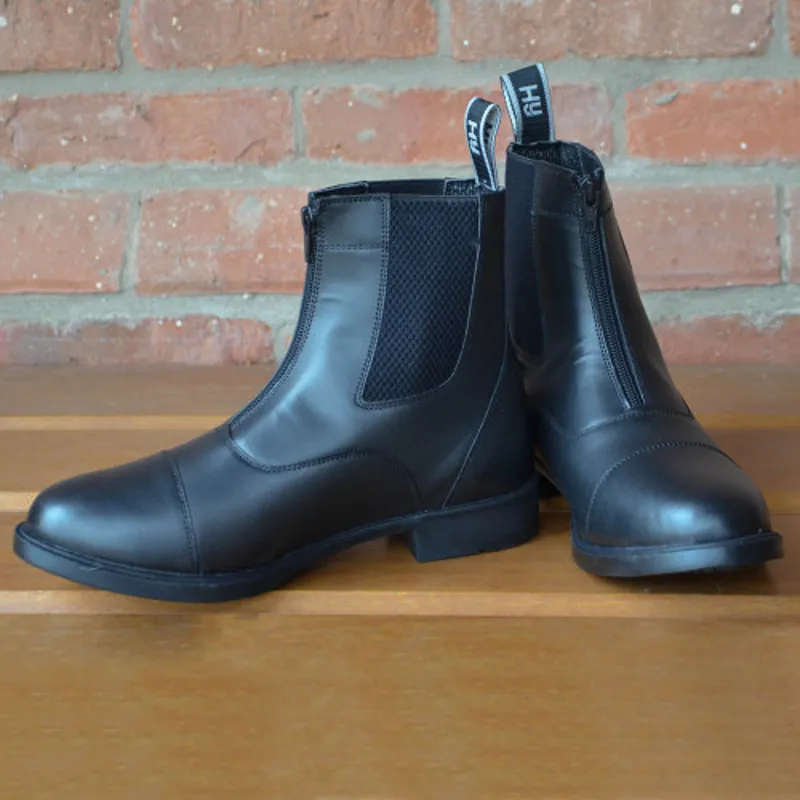 HyLAND Canterbury Zip Jodhpur Boot - - Black -2