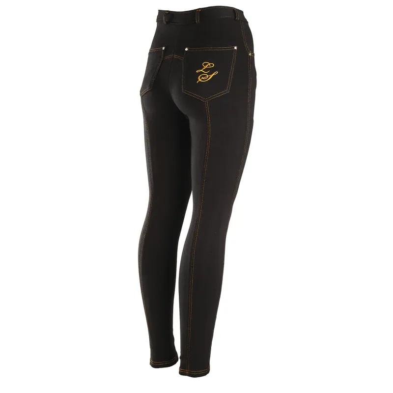 Legacy Junior Contrast Jods 20 BLK/GLD