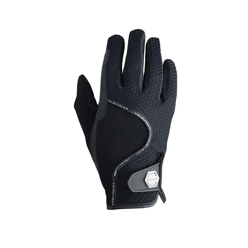 Coldstream Swinton Combi Mesh Summer Riding Gloves - - Black