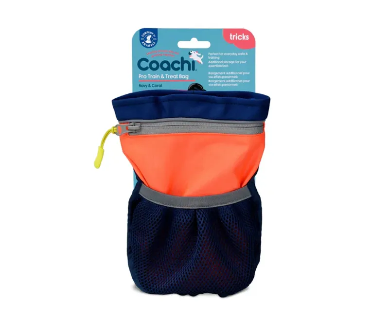 Coachi Pro Train and Treat Bag Coral 