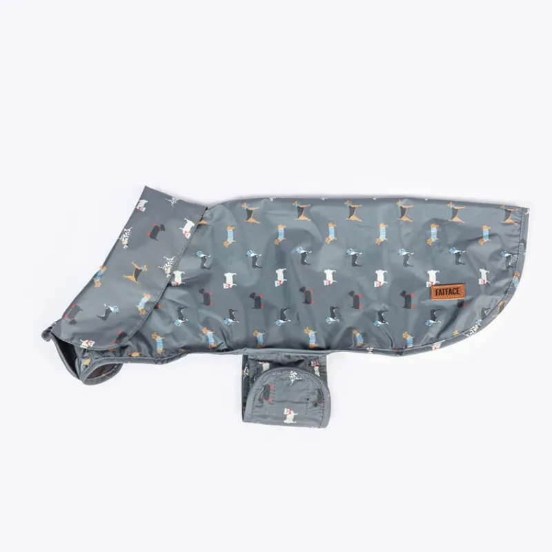 FatFace Marching Dogs Raincoat 55 cm-1