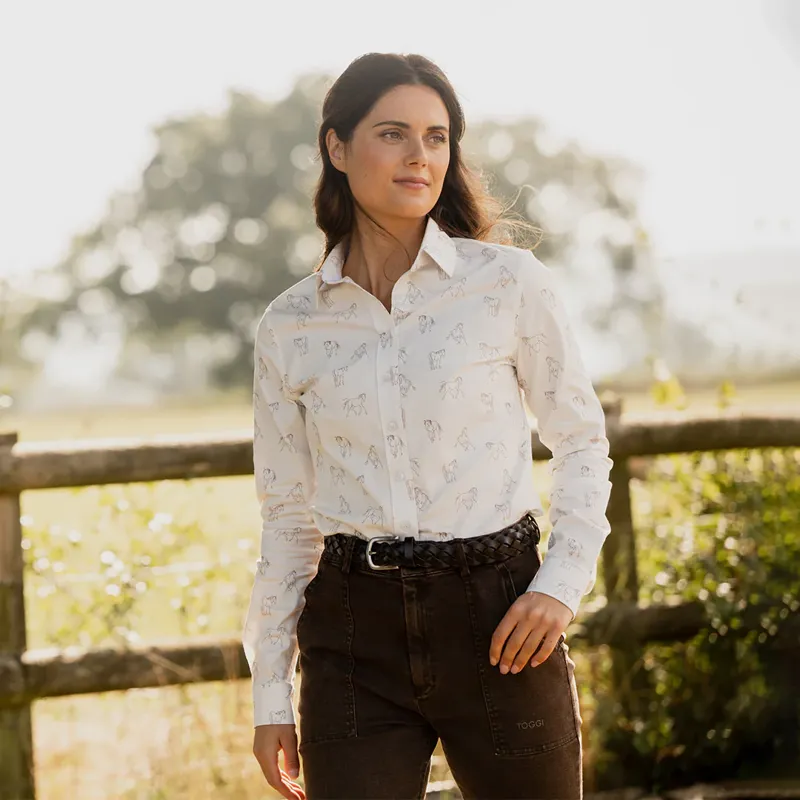Toggi Eaton Womens Shirt  Horse Print