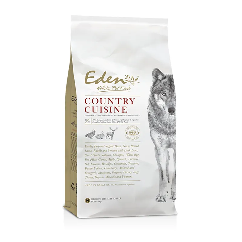 Eden 80/20 Country Cuisine 6kg Medium Kibble