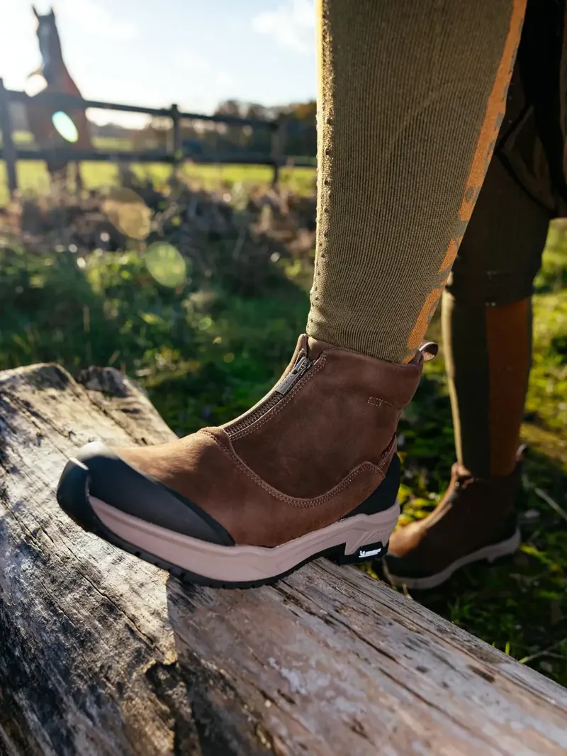 LeMieux Trex Zip Boots Brown-1