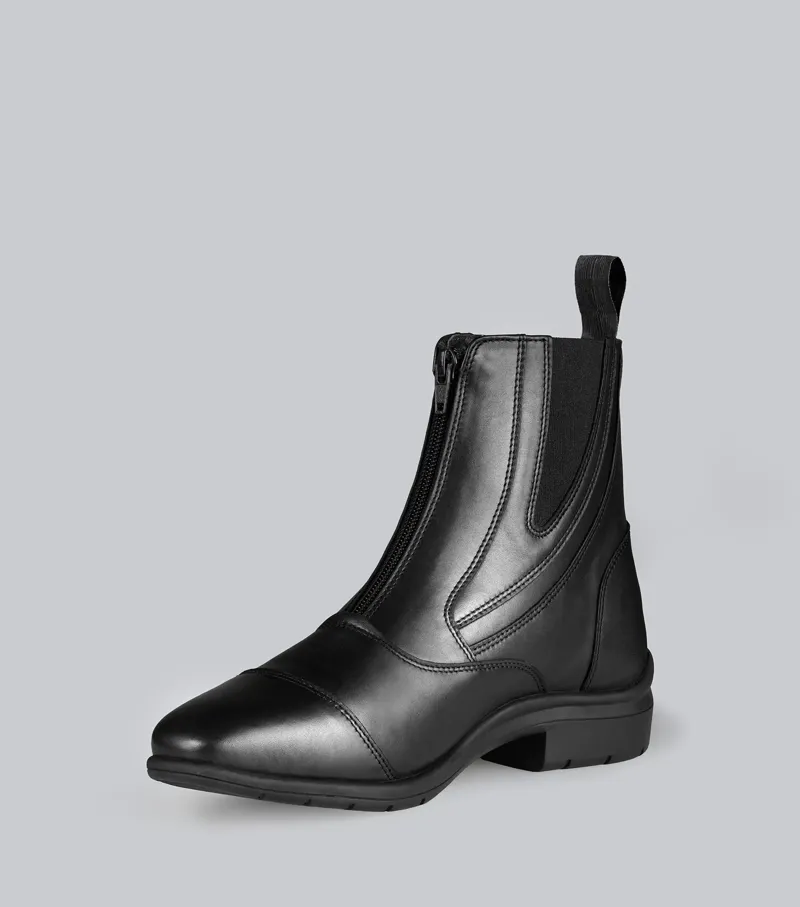 Mirano Leather paddock Boots Black -2