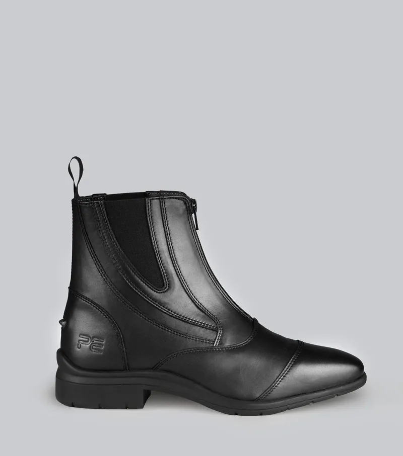 Mirano Leather paddock Boots Black -3