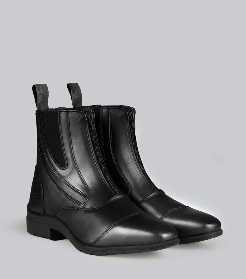 Mirano Leather paddock Boots Black -5