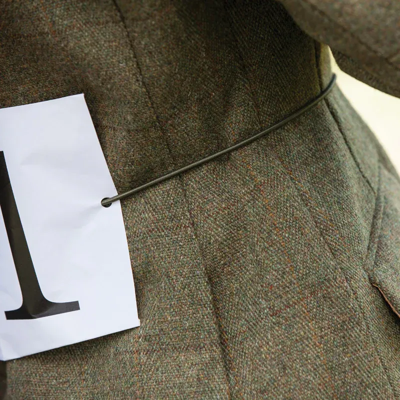 Equetech Competition Number Elastic 1mtr Green