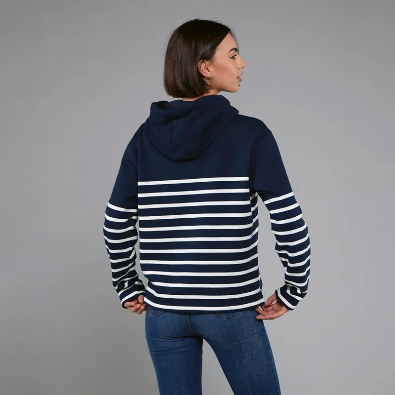 Princeton Hoodie Midnight Navy Stripe-2