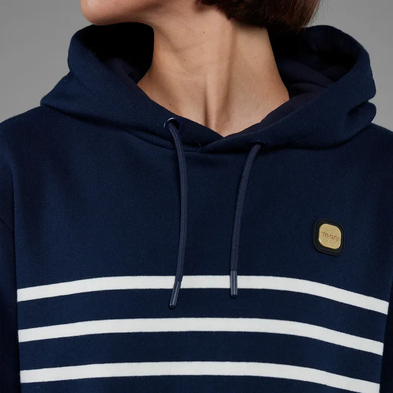 Princeton Hoodie Midnight Navy Stripe-3