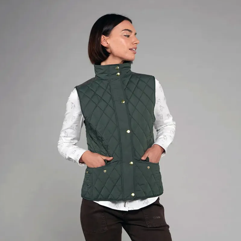 Toggi Stortford Gilet Khaki