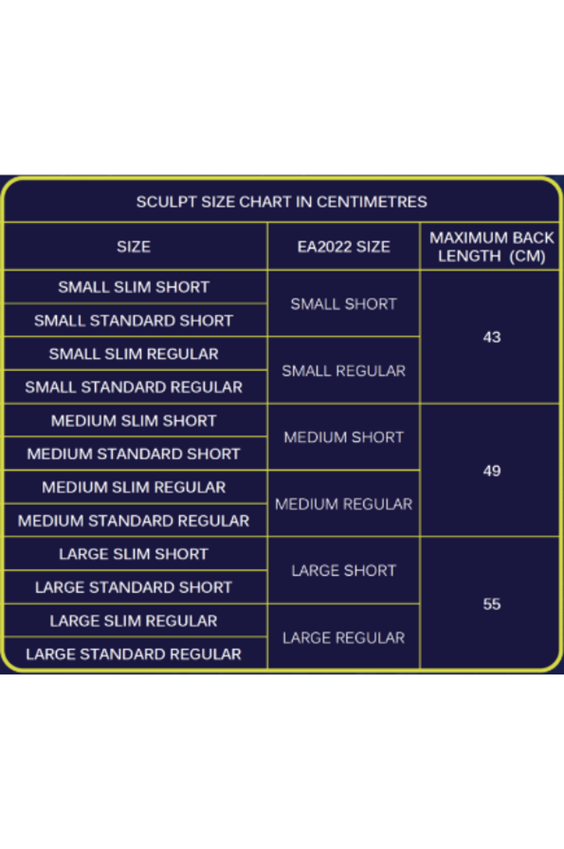 Champion Sculpt Back Protector Slim Small Short-3