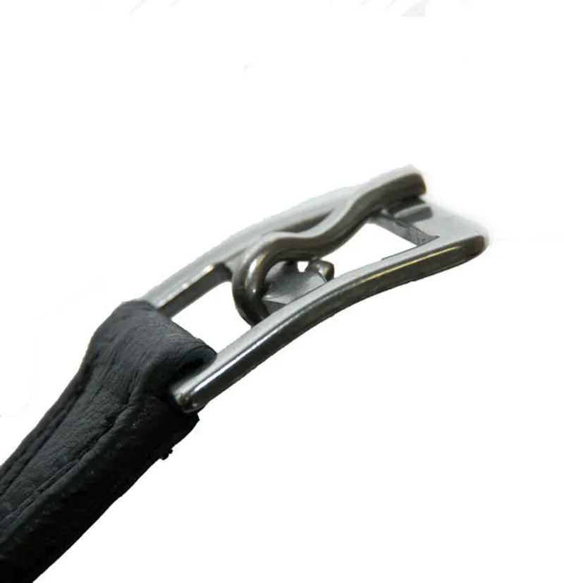 Curved Buckle Stirrup Leathers-2