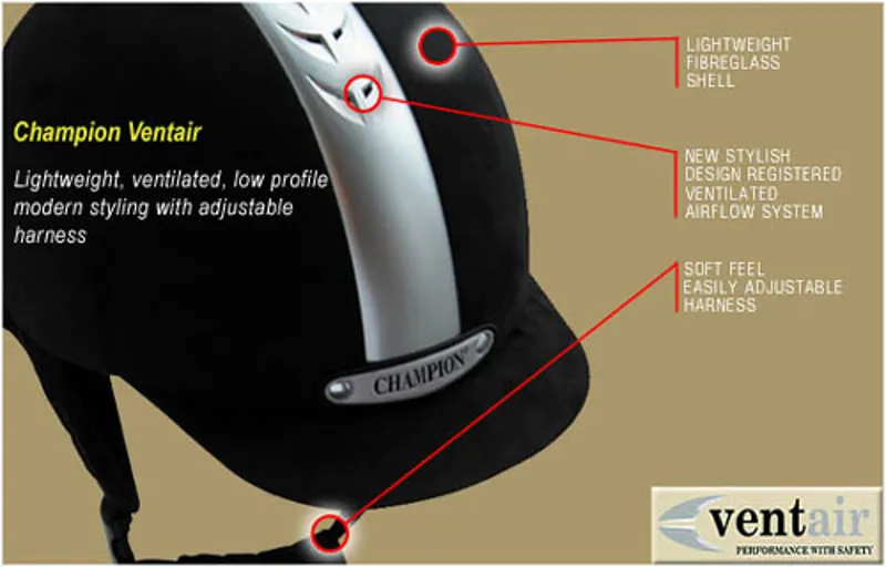 Champion Ventair Riding Hat