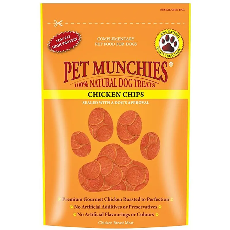Pet Munchies Chicken Chips 100g
