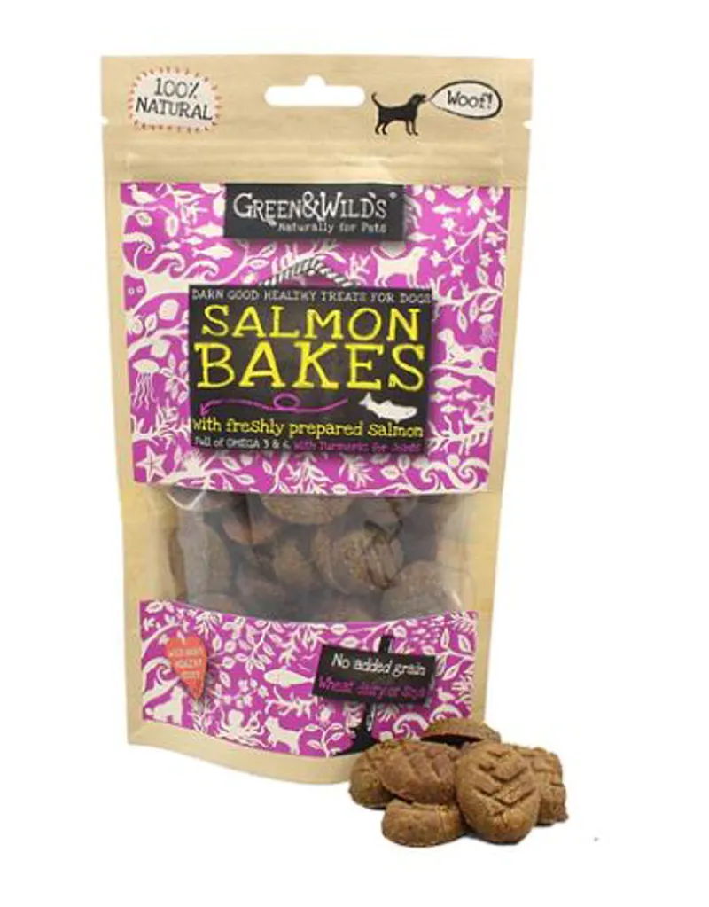 Green and Wilds Salmon Bakes 150gr