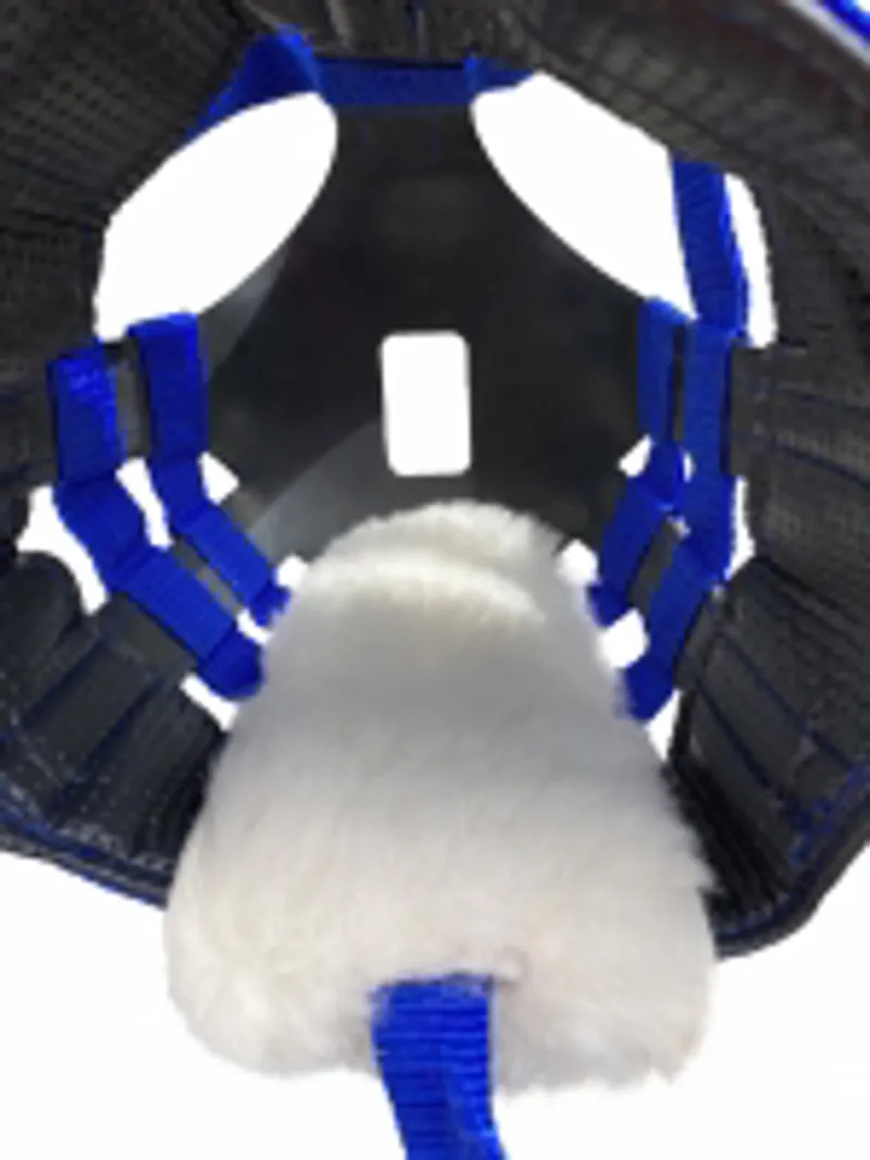 Ultimate Grazing Muzzle chin protector Wool Natural