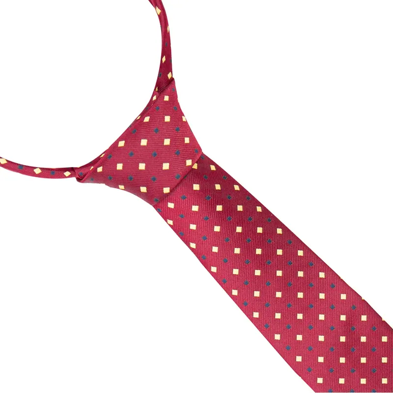 Supreme Products Show Tie - - Red/Navy/Yellow Diamonds adult