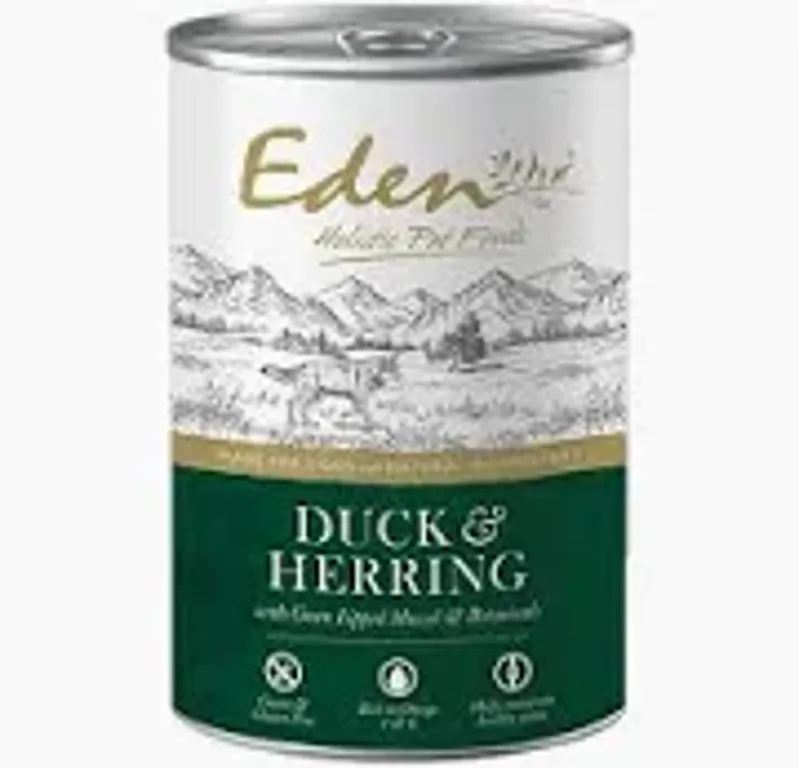 Eden Gourmet Duck and Herring Wet Food 400g