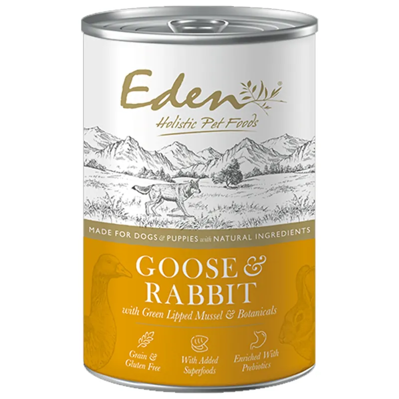 Eden Gourmet Goose and Rabbit Wet Food 400g