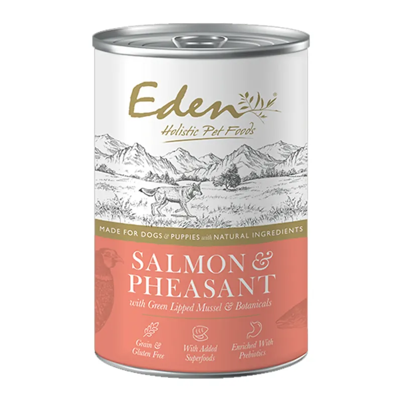 Eden Gourmet Salmon and Pheasant Wet Food 400g