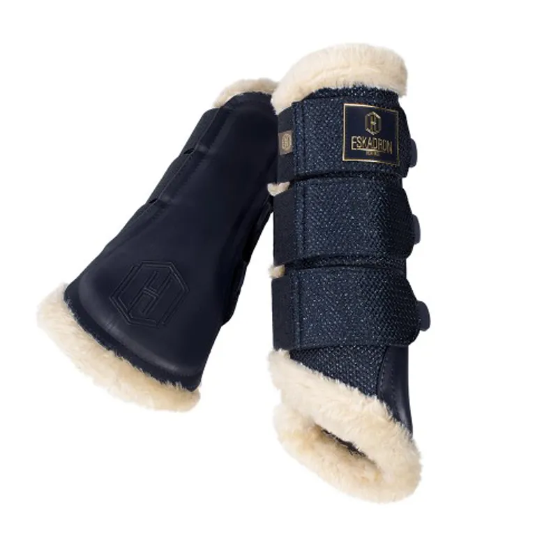 Navy online glitter boots