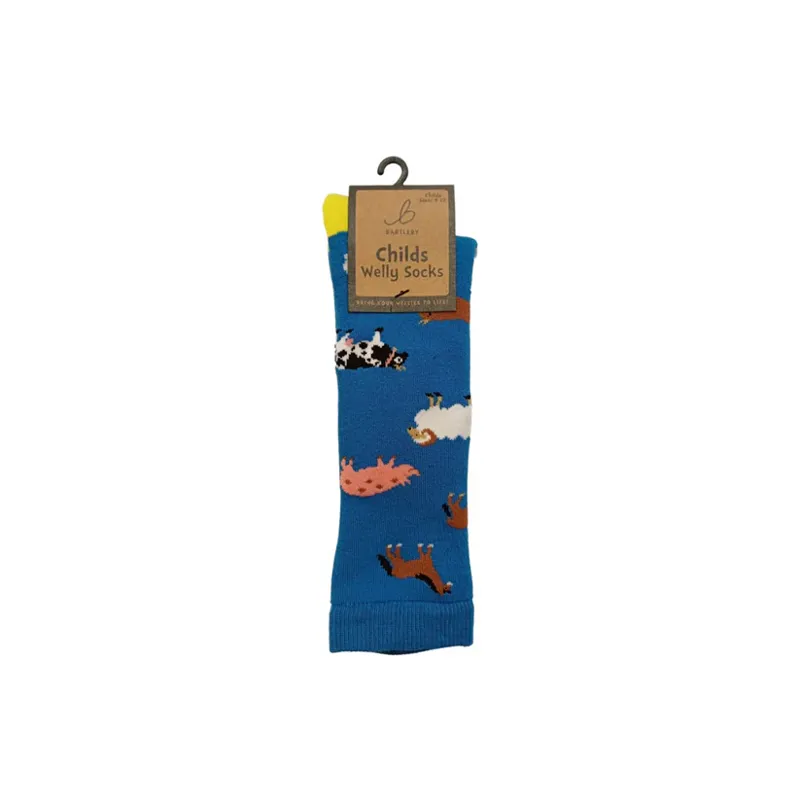Kids Welly Socks FarmYard 6-8.5