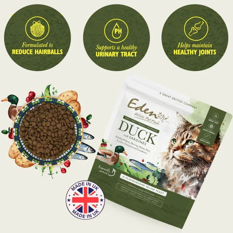 Eden Feline Feast Duck and Sardine 1.5kg