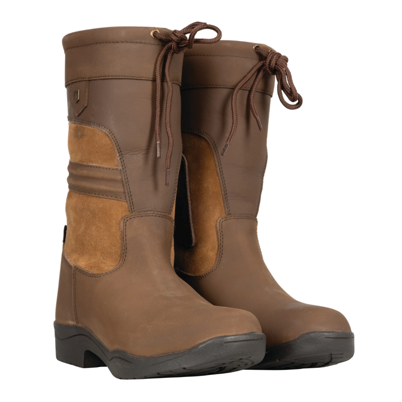 Hy Equestrian Hurdlow Short Country Boot Brown