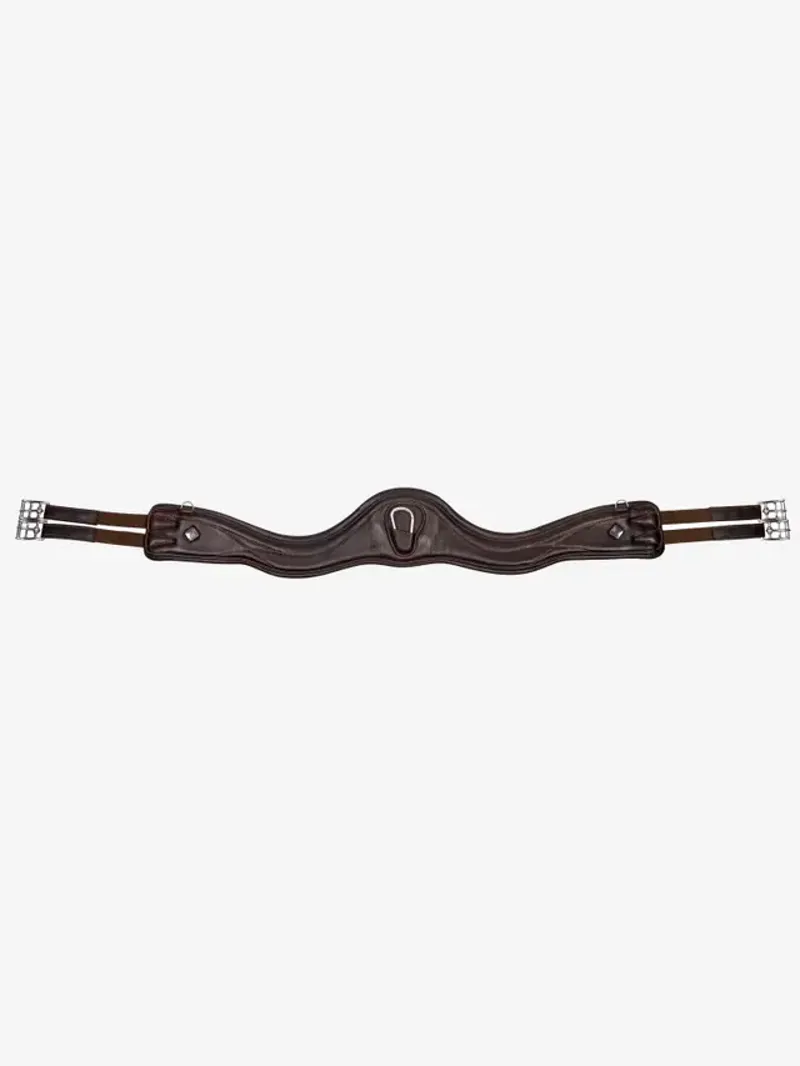 LeMieux Gel-Tek Anatomic Jumping Girth  Brown 125cm-3