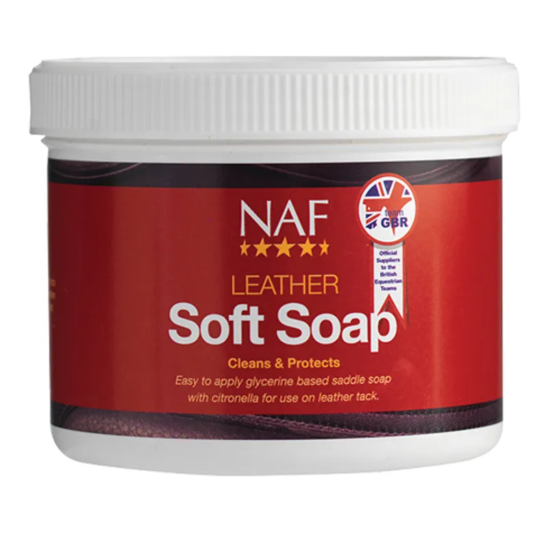 NAF Leather Soft Soap 450g