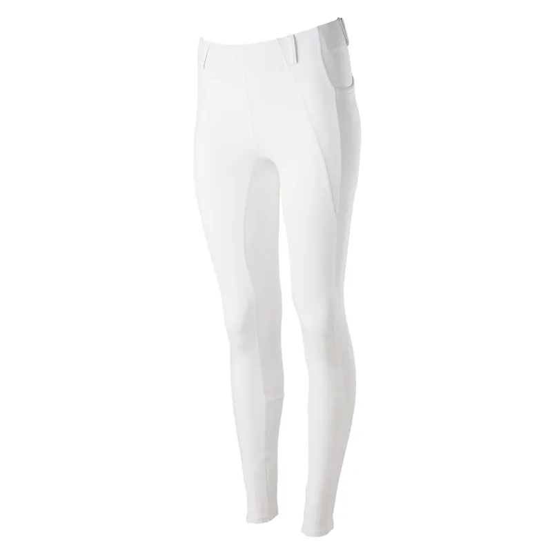 Legacy Kids Riding Tights White