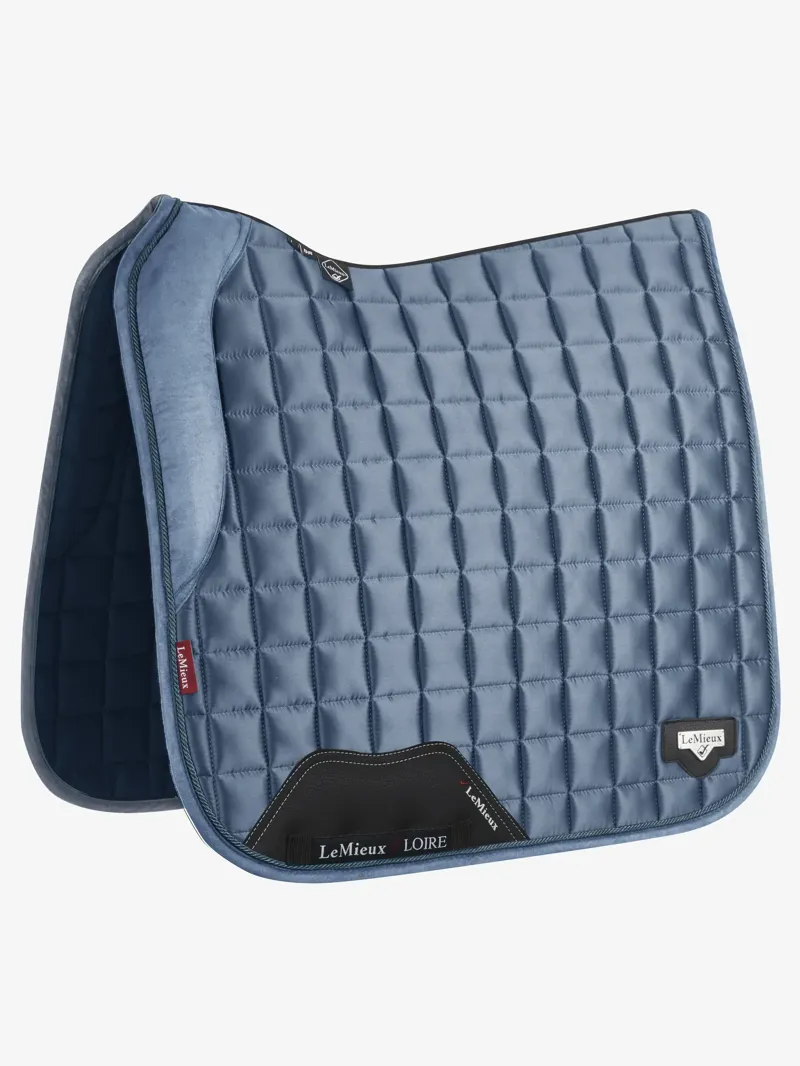 LeMieux Loire Memory Dressage Square Ice Blue Large-1