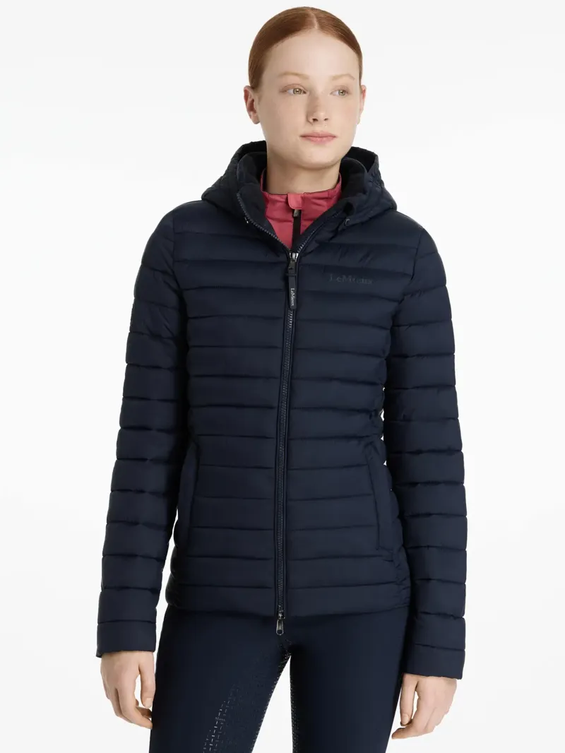 LeMieux Young Rider Ruby Puffer Jacket Navy