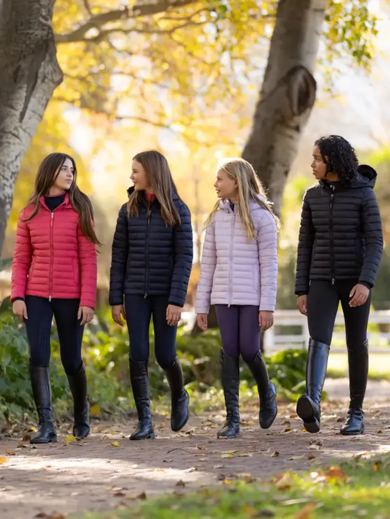 LeMieux Young Rider Ruby Puffer Jacket Navy-3