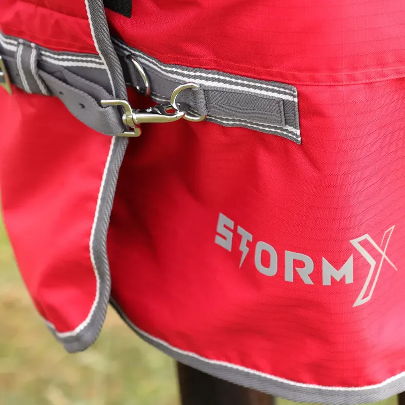 StormX Empra 300 Combi Turnout Rug Red-1