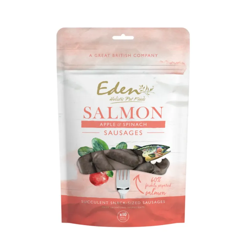 Eden Salmon and Apple Small Sausages