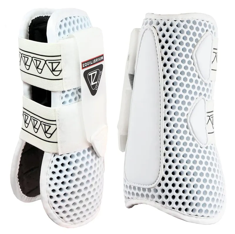 Equilibrium Tri-Zone Open Fronted Boots - WHITE