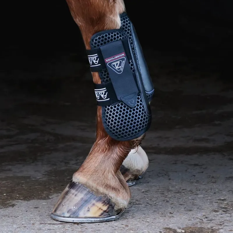 Equilibrium Tri-Zone Open Fronted Boots - BLACK-1