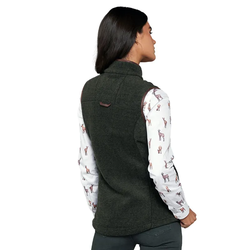 Toggi Regent Womens Fleece Gilet Forest Green-1