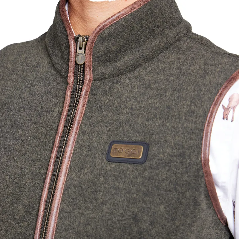 Toggi Regent Womens Fleece Gilet Forest Green-2